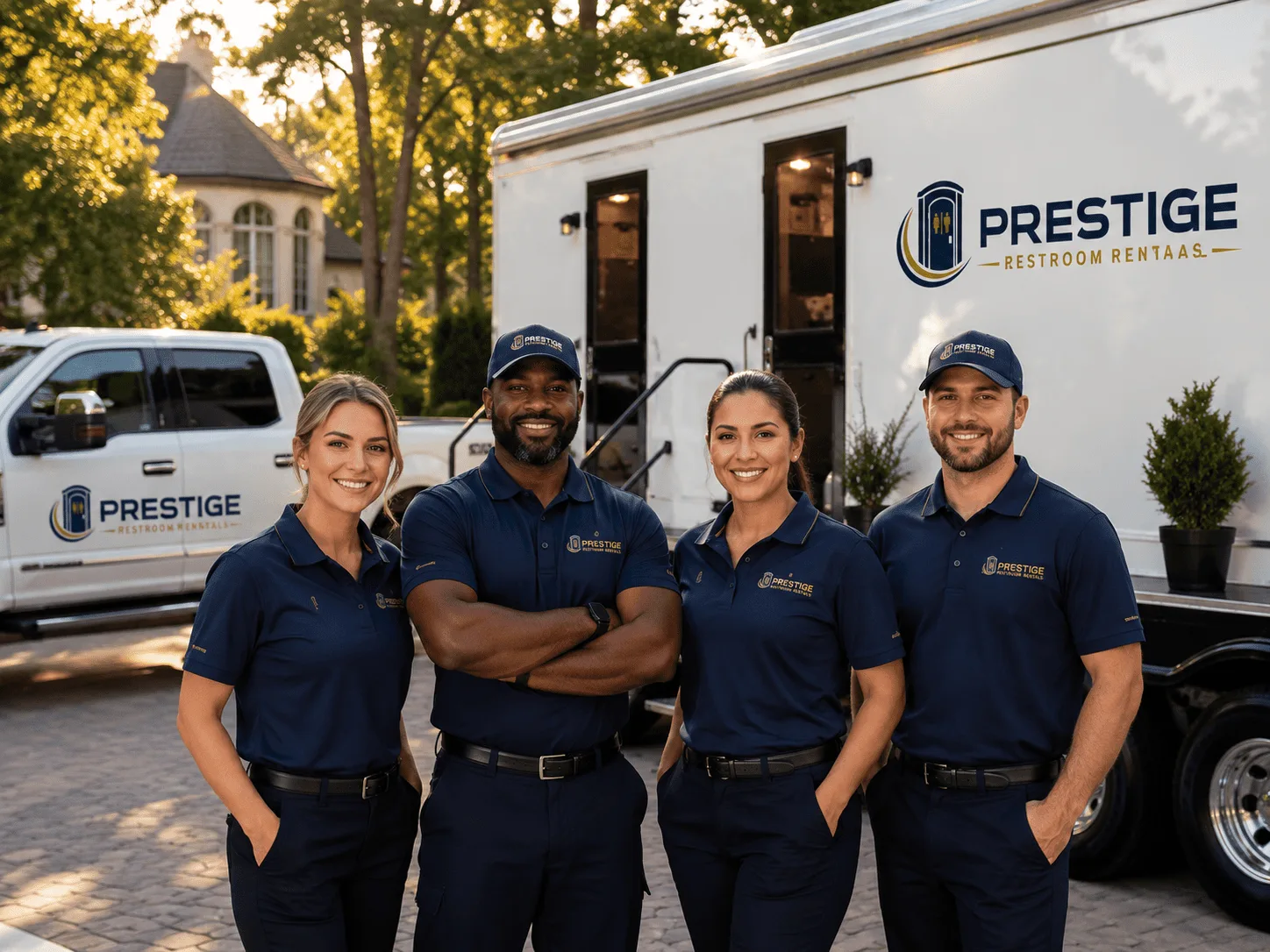 Trusted Luxury Portable Restrooms company in Hume, IL